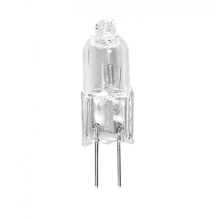 Лампа галогенная 12 вольт капсульная, мощностью 20W с цоколем G4 